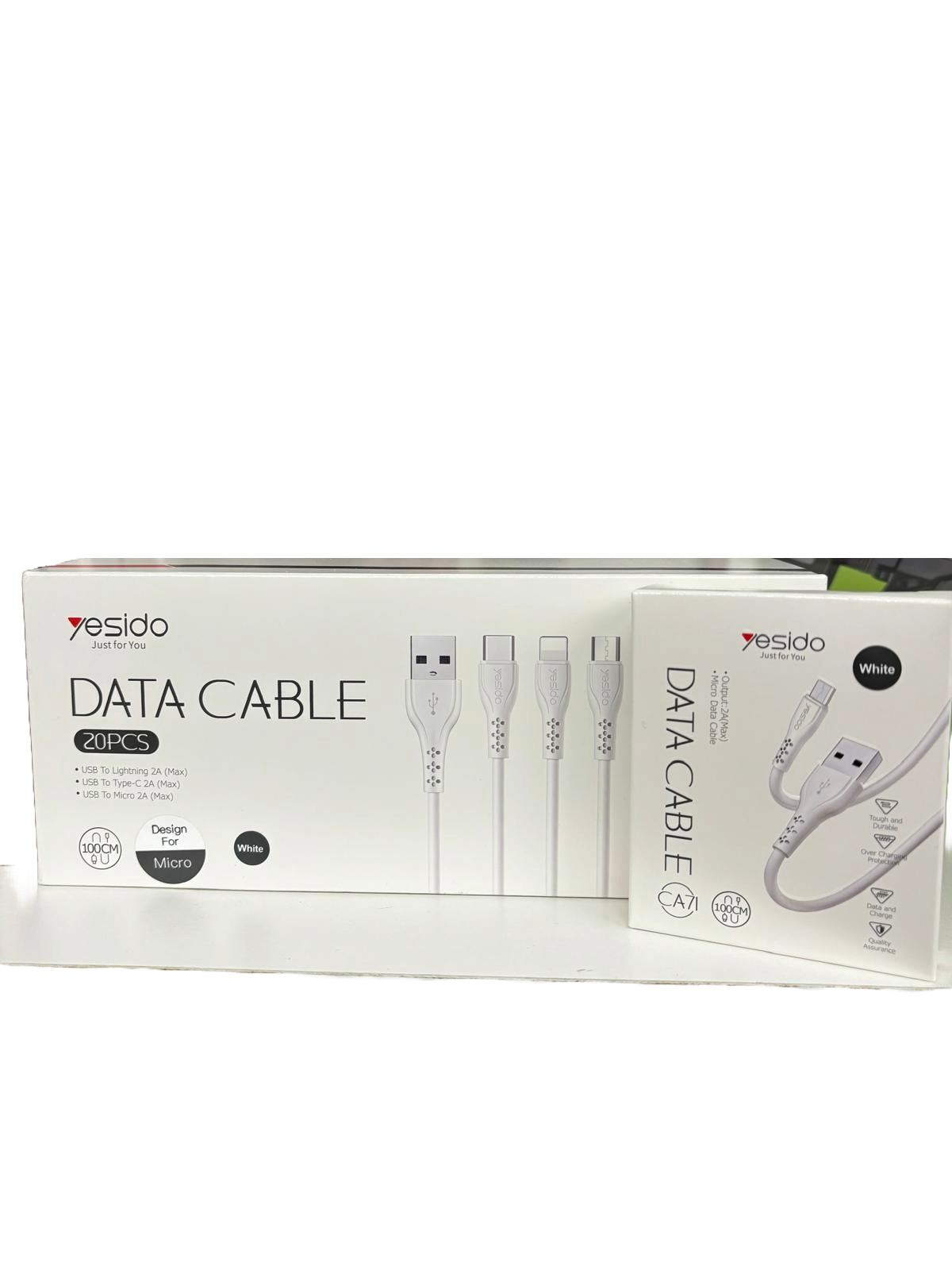 Yesido USB to Micro USB Cable (1 m)