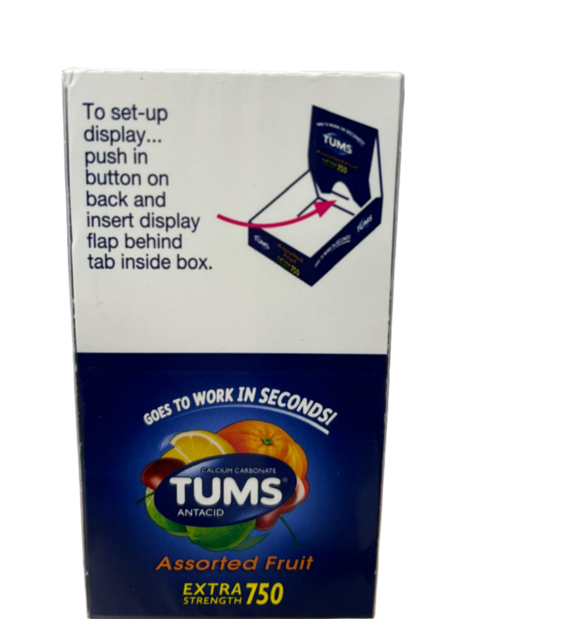 TUMS Antacid Assorted Fruit