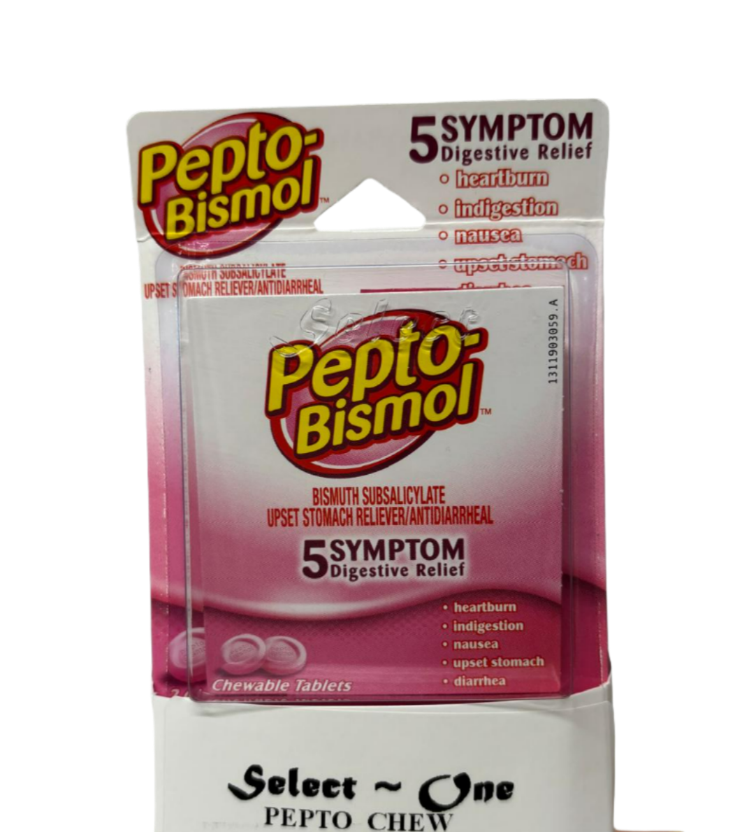 Pepto Bismol Upset Stomach Reliever/ AntiDiarrheal