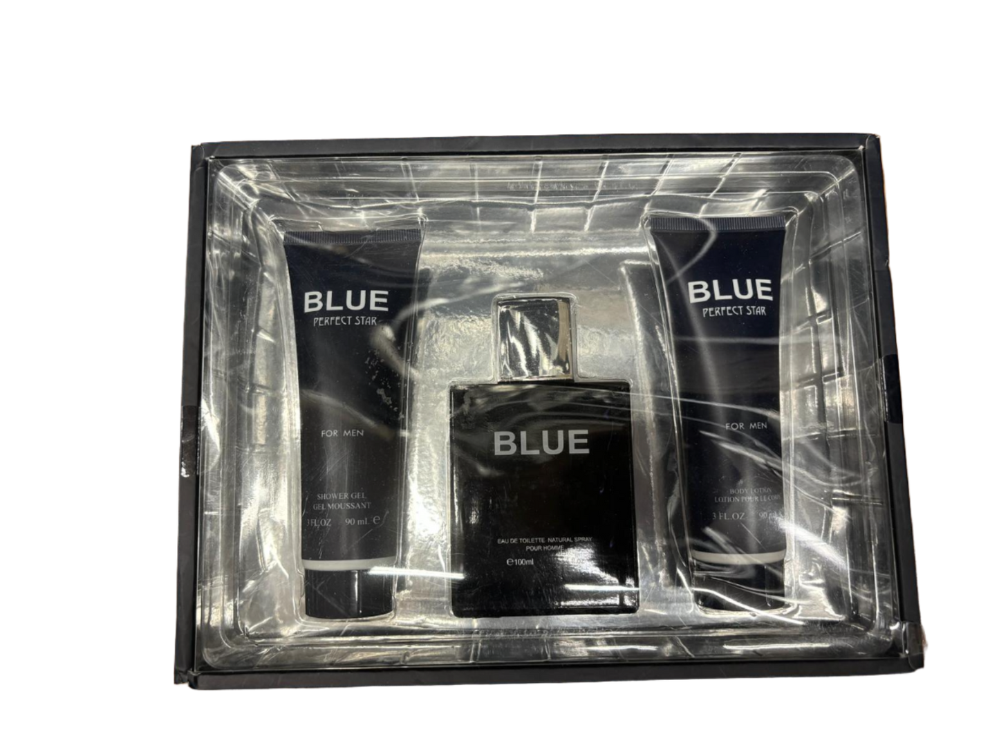 Blue Perfect Star Set - Shower Gel, Perfume, Body Lotion (Copy)