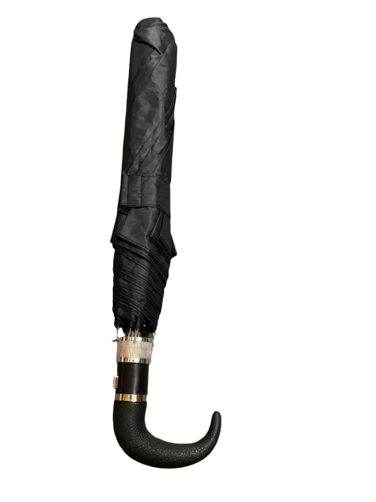 Turtle Nose 2 Section Folding Auto Umbrella