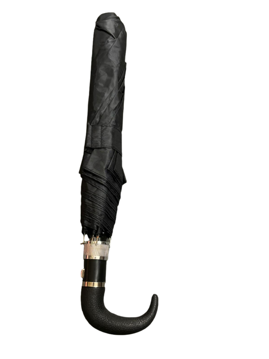 Turtle Nose 2 Section Folding Auto Umbrella