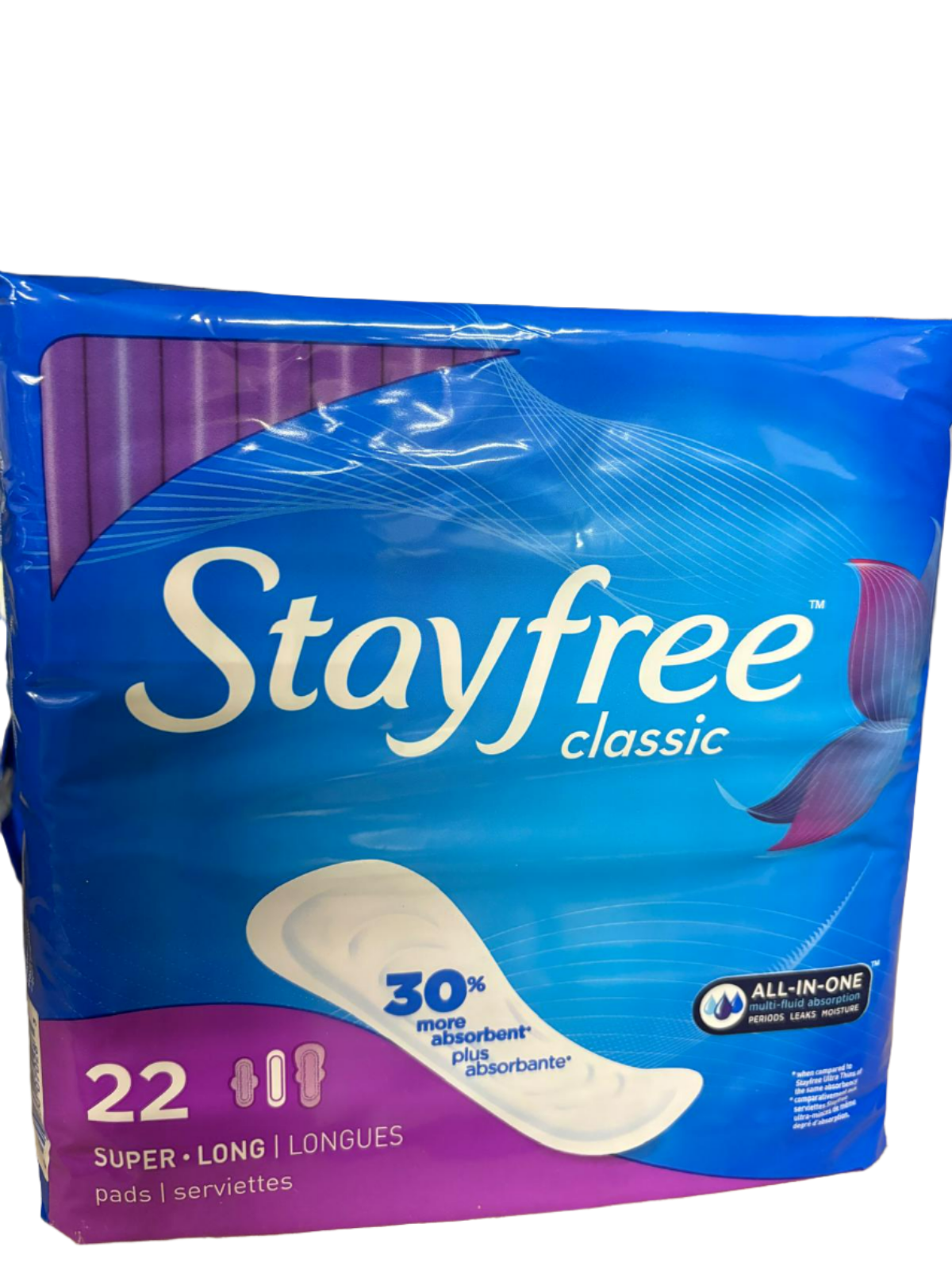Stayfree Maxi Super Long Pads - 22 Pads