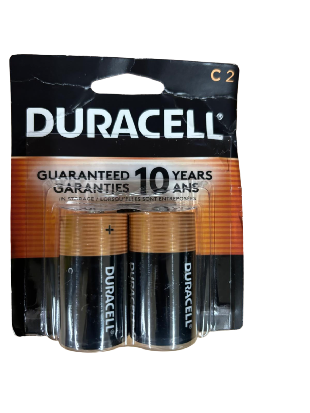 Duracell C 2 Pack 1.5 Volt Battery