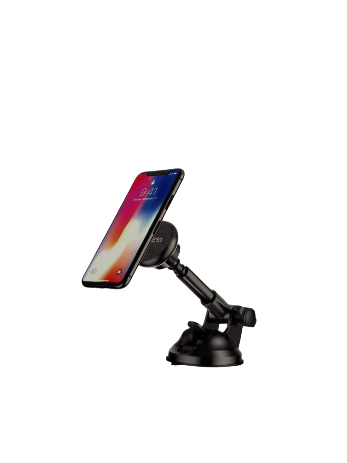 Yesido Magnet Holder Retractable Car Holder - Black