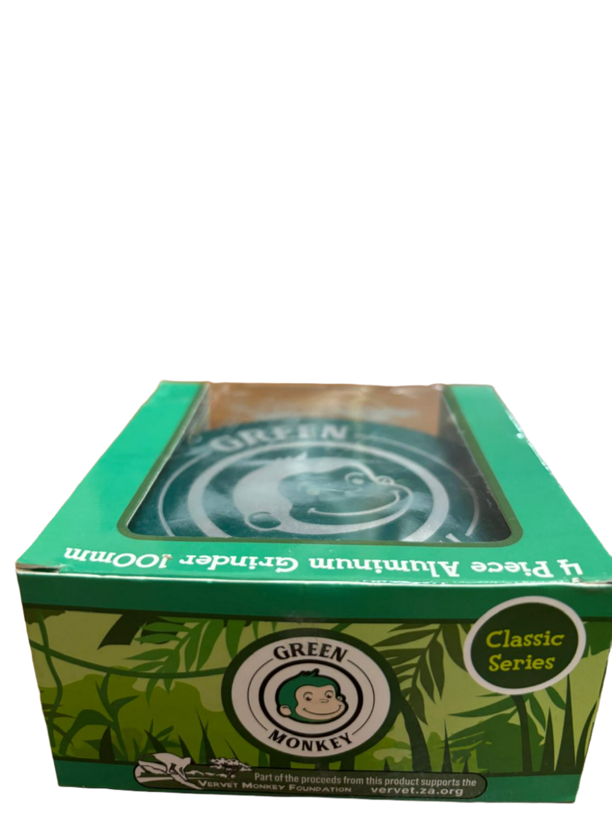 Green Monkey 4 Piece Aluminum Grinder 100mm