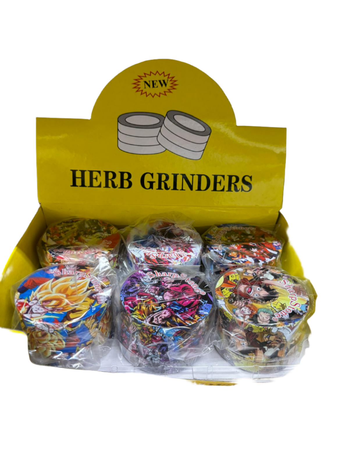 Designed Sharp Stone Herb Grinders