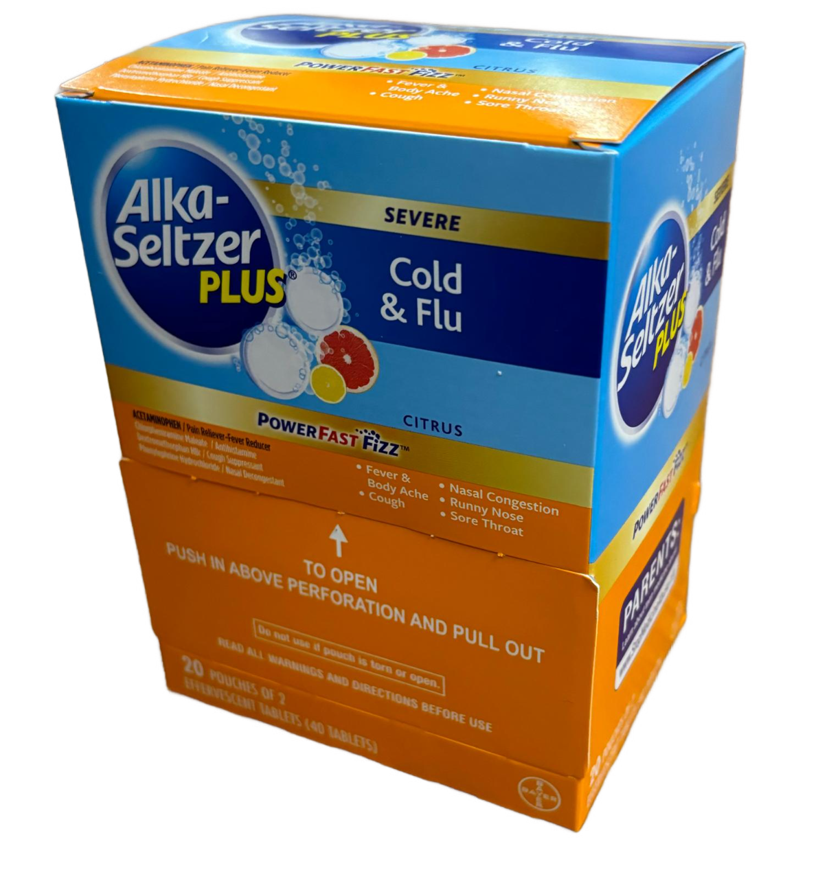 Alka-Seltzer PLUS Cold & Flu