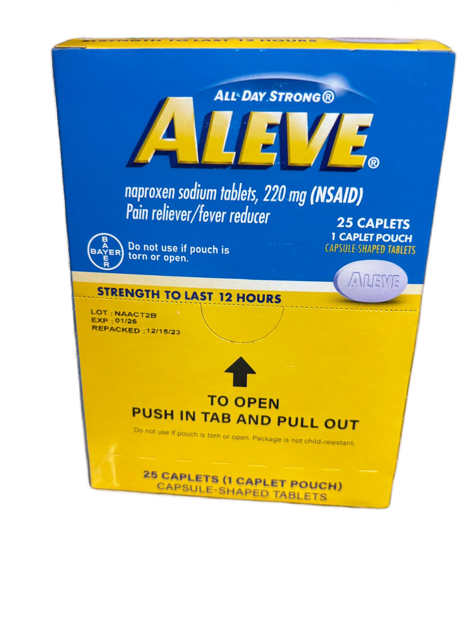 ALEVE Pain Reliever/ Fever Reducer