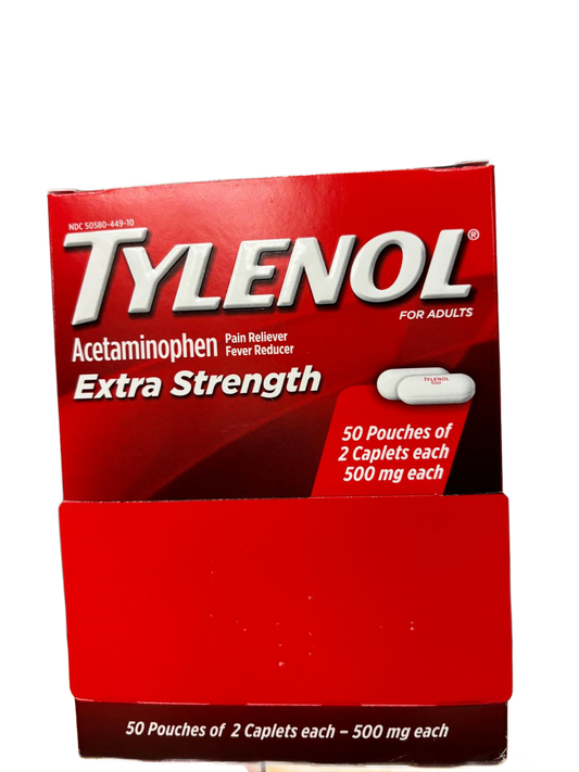 Tylenol Acetaminophen Pain Reliever/ Fever Reducer Extra Strength