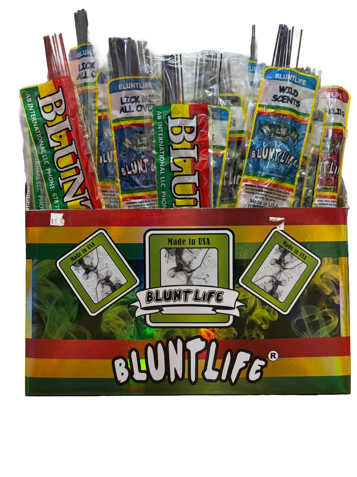 Blunt Life Incense - 72 Count