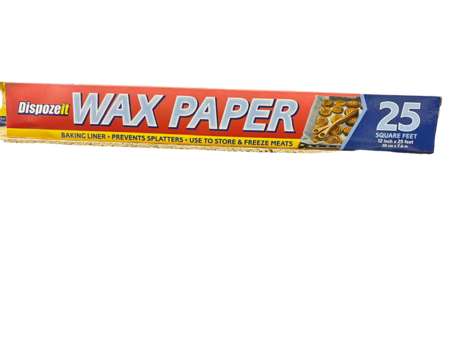 Dispozeit Wax Paper - 25 Square Feet