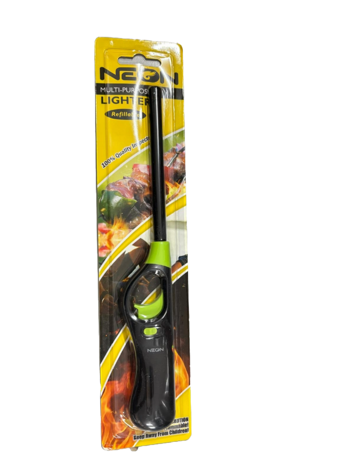 Neon Multi Purpose Lighter Refillable