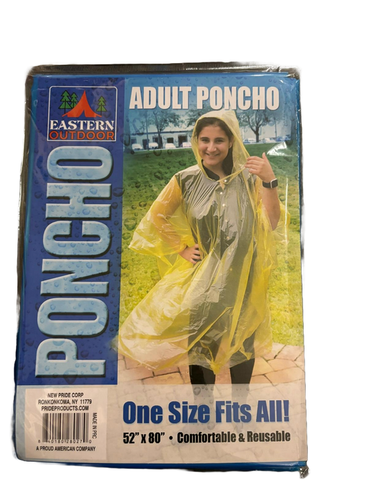 Adult Poncho - ReUsable