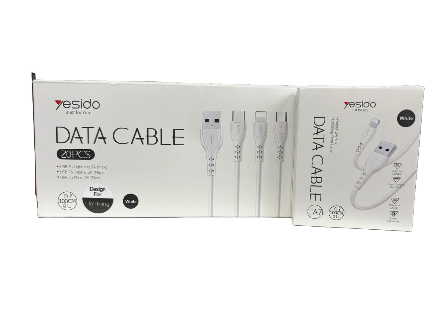 Yesido USB to Lightning Cable (1 m)