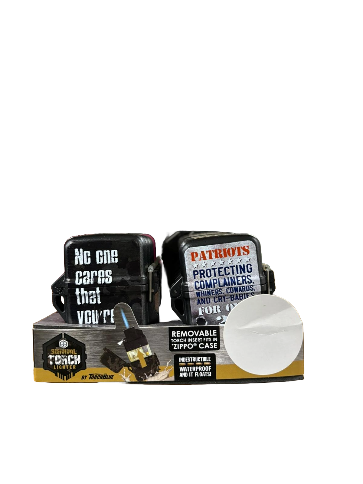 Survival Torch Lighters - 12 Pack