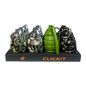 Clickit Grenade Lighter -12 Pack