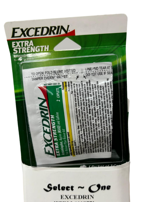 Excedrin Acetaminophen, Aspirin(NSAID) and Caffeine Pain Reliever