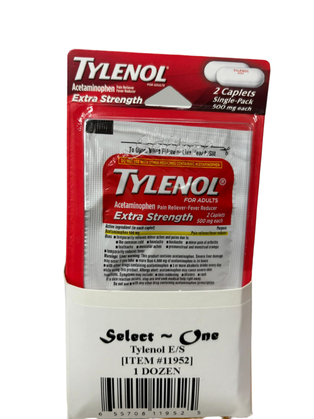 Tylenol Pain Reliever/ Fever Reducer