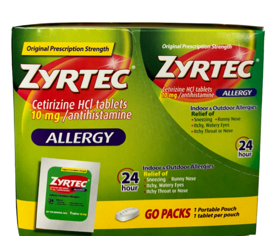 Zyrtec Allergy Reliever