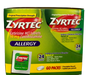 Zyrtec Allergy Reliever