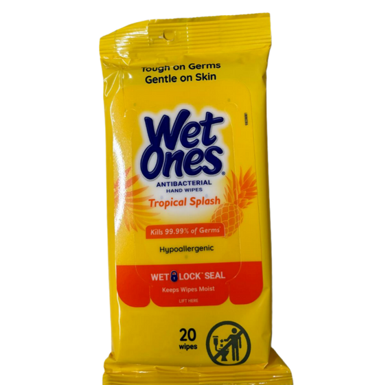 Wet Ones Anti Bacterial Hand Wipes