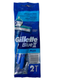 Gillette Blue - Pack Of 2 Razors