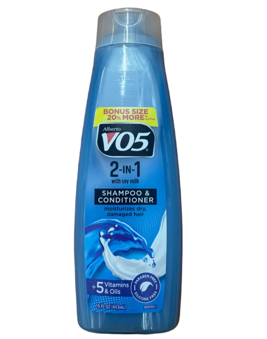 V05 2 in 1 with Soy Milk Shampoo & Conditioner