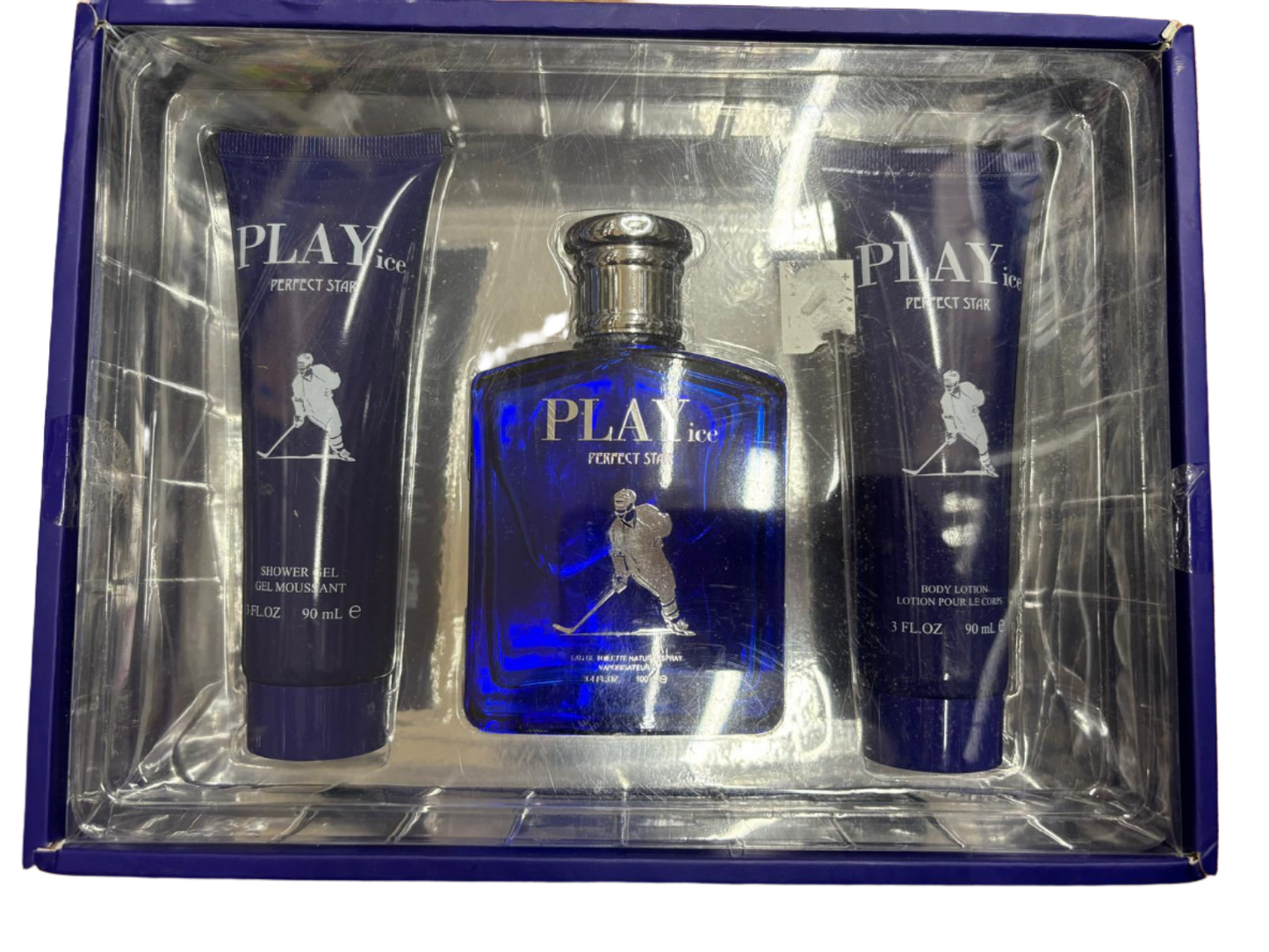 Play ice Perfect Star  Set - Shower Gel, Perfume, Body Lotion