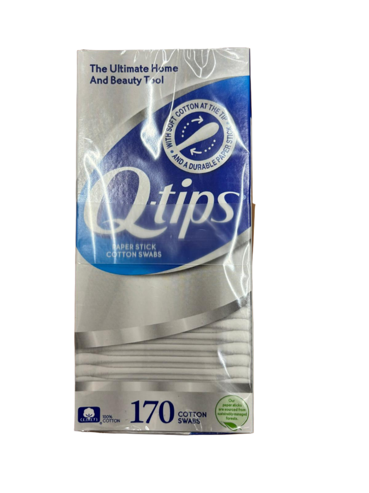 Q-tips 170 Paper Cotton Swabs