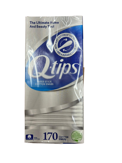 Q-tips 170 Paper Cotton Swabs