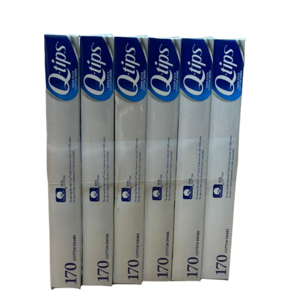 Q-tips 170 Paper Cotton Swabs