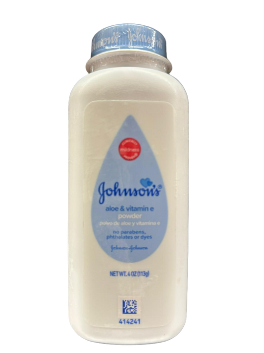 Johnsons Baby Powder - aloe & vitamin e