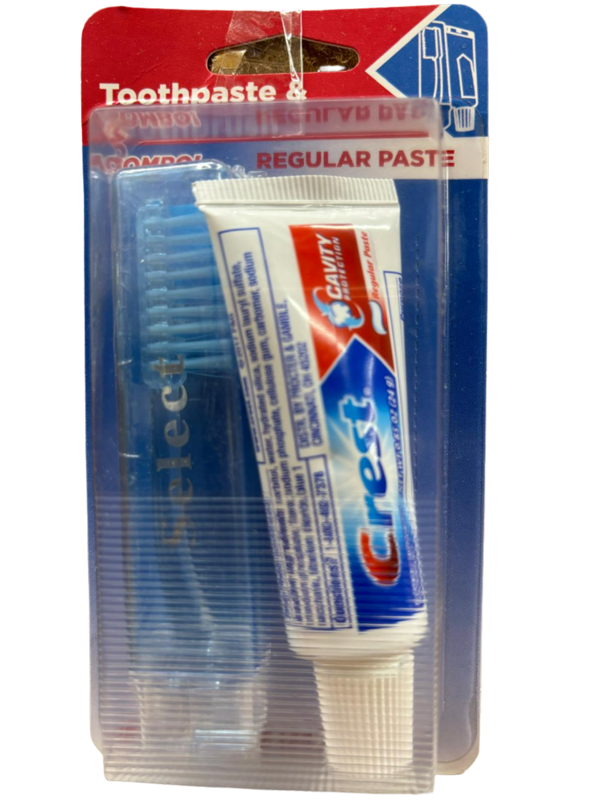 Crest Toothpaste with Brush