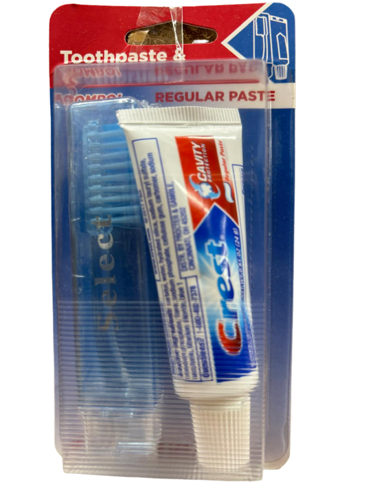 Crest Toothpaste with Brush