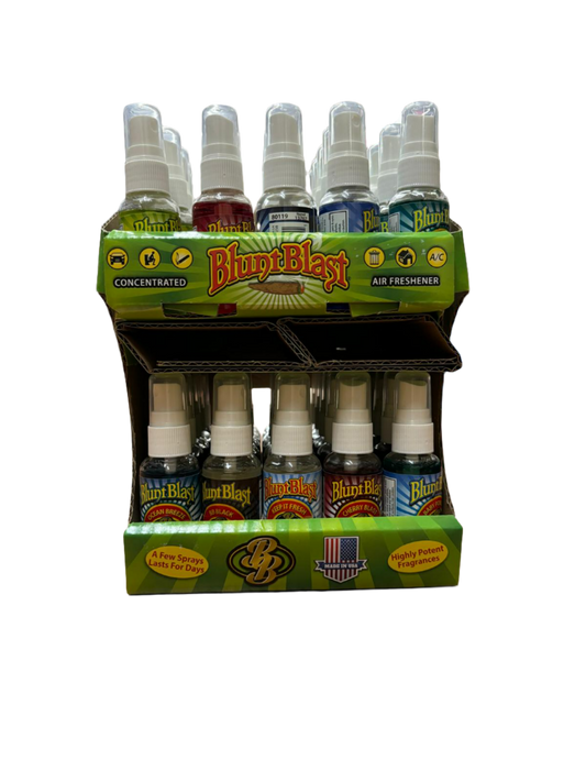 Blunt Blast Air Freshener Display Set - 50