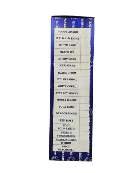 Satya nag Champa Incense Sticks - Display Set - 72 Count