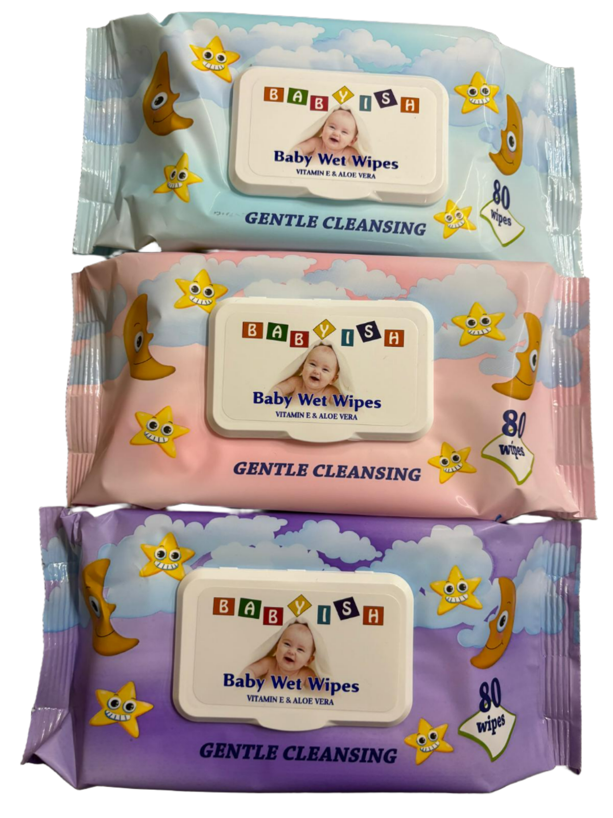 Baby Cleansing Wipes - 80 count