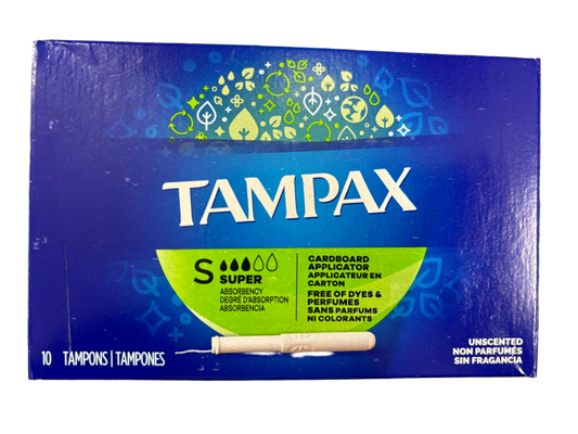 Tampax Super - 10 Tampons