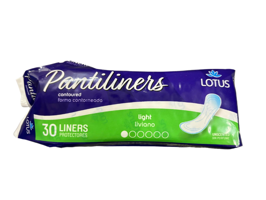 Lotus Pantiliners - 30 liners