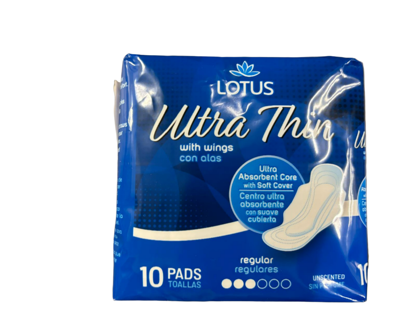 Lotus Ultra Thin Regular Pads with Wings- 10 Pads