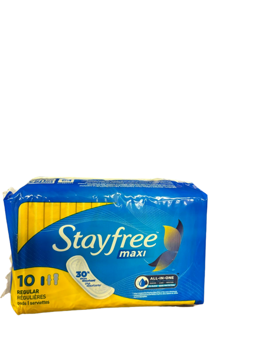 Stayfree Maxi Regular Pads - 10 Pads