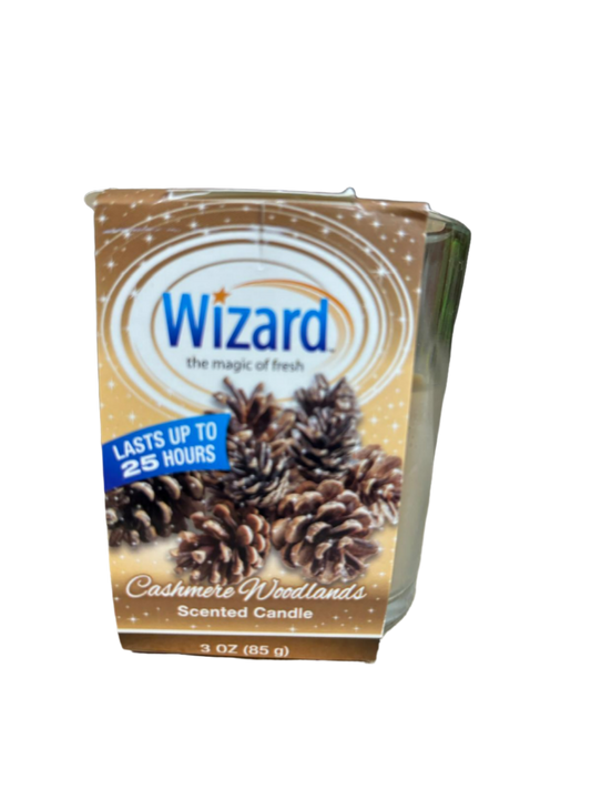 Wizard Cashmere Woodlands Scented Candle