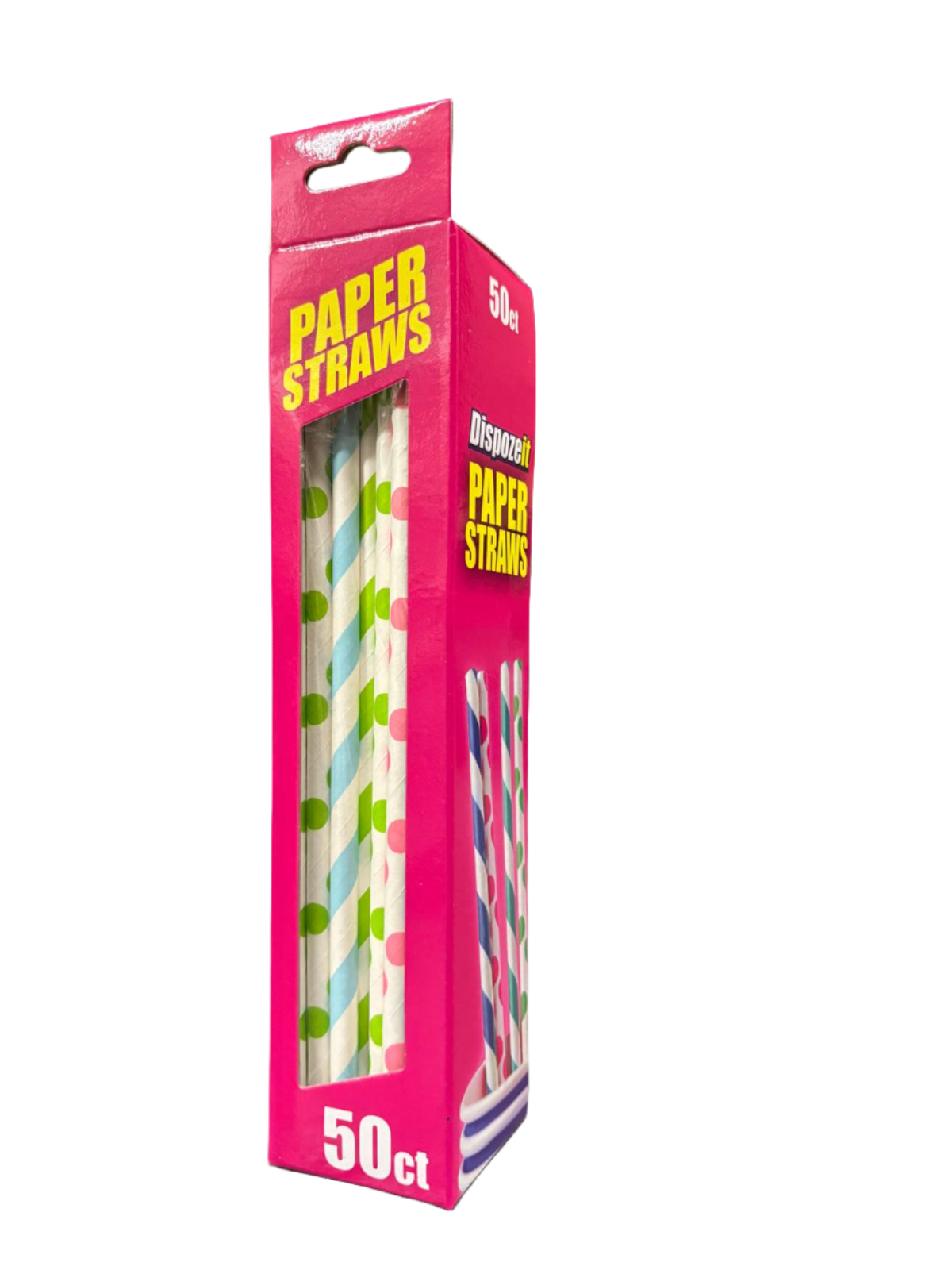 Paper Straws - 50 Count