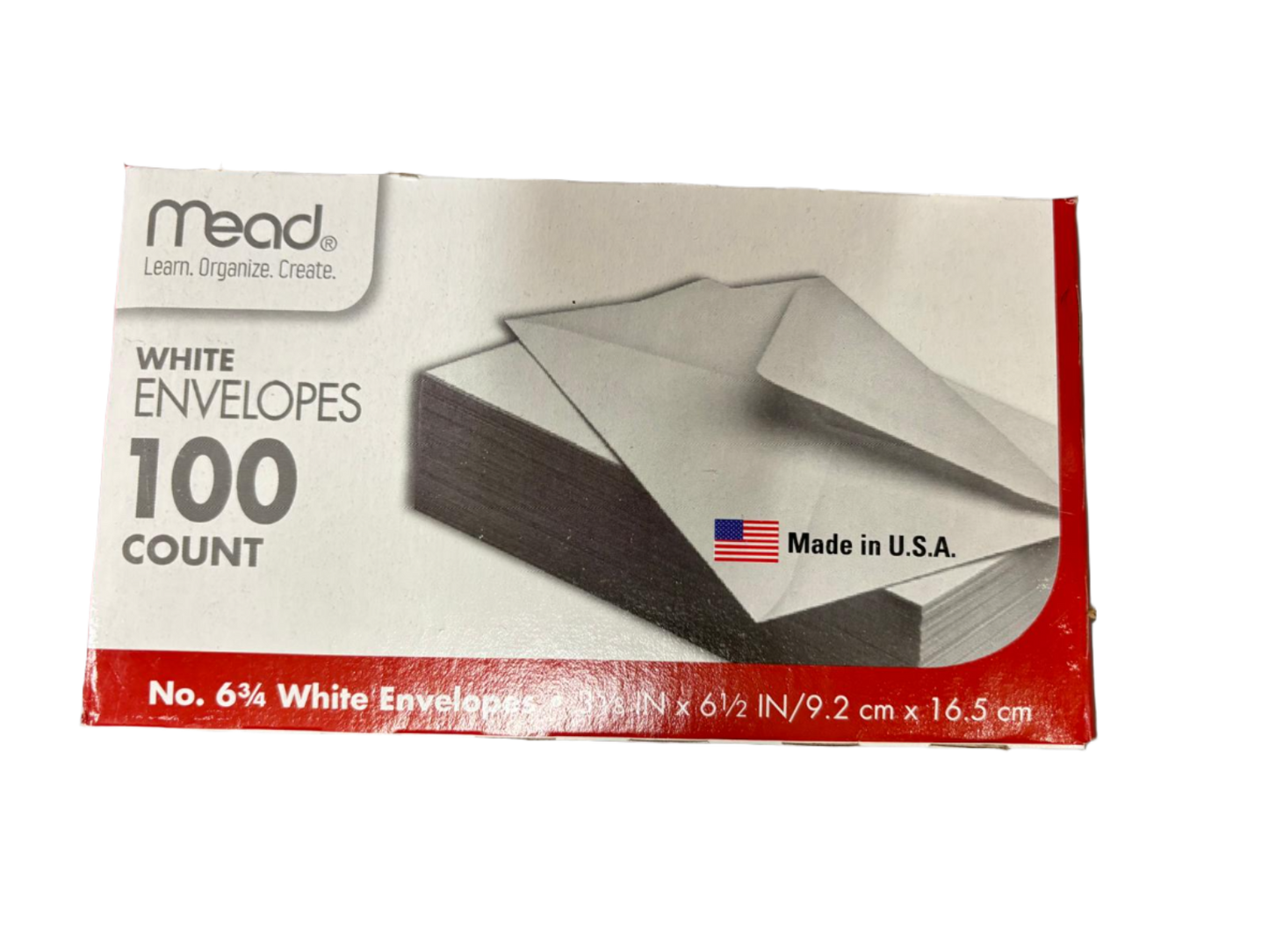 White Envelopes - 100 Count