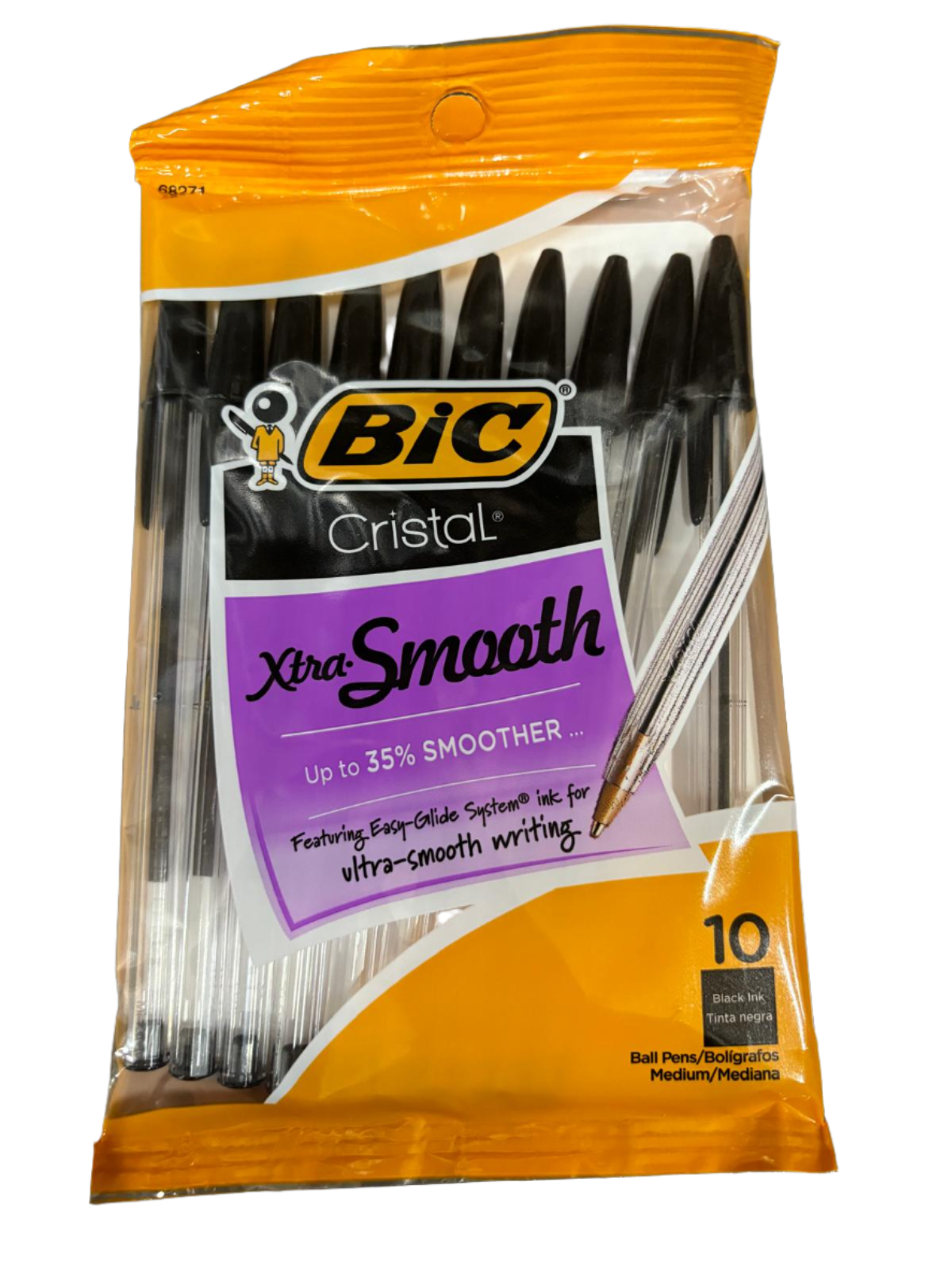 Bic Xtra Smooth Black Pen - 10