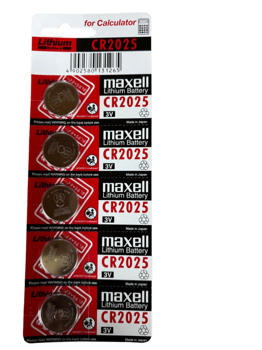 Maxell Lithium Battery CR2025 3V for Calculator