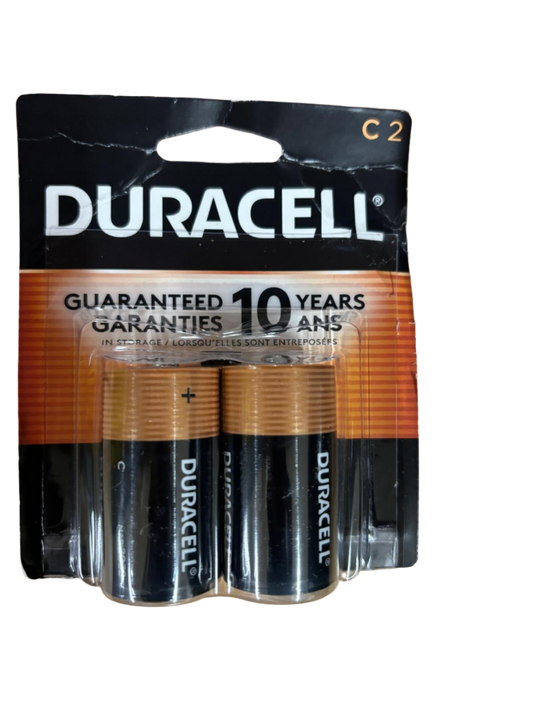 Duracell C 2 Pack 1.5 Volt Battery