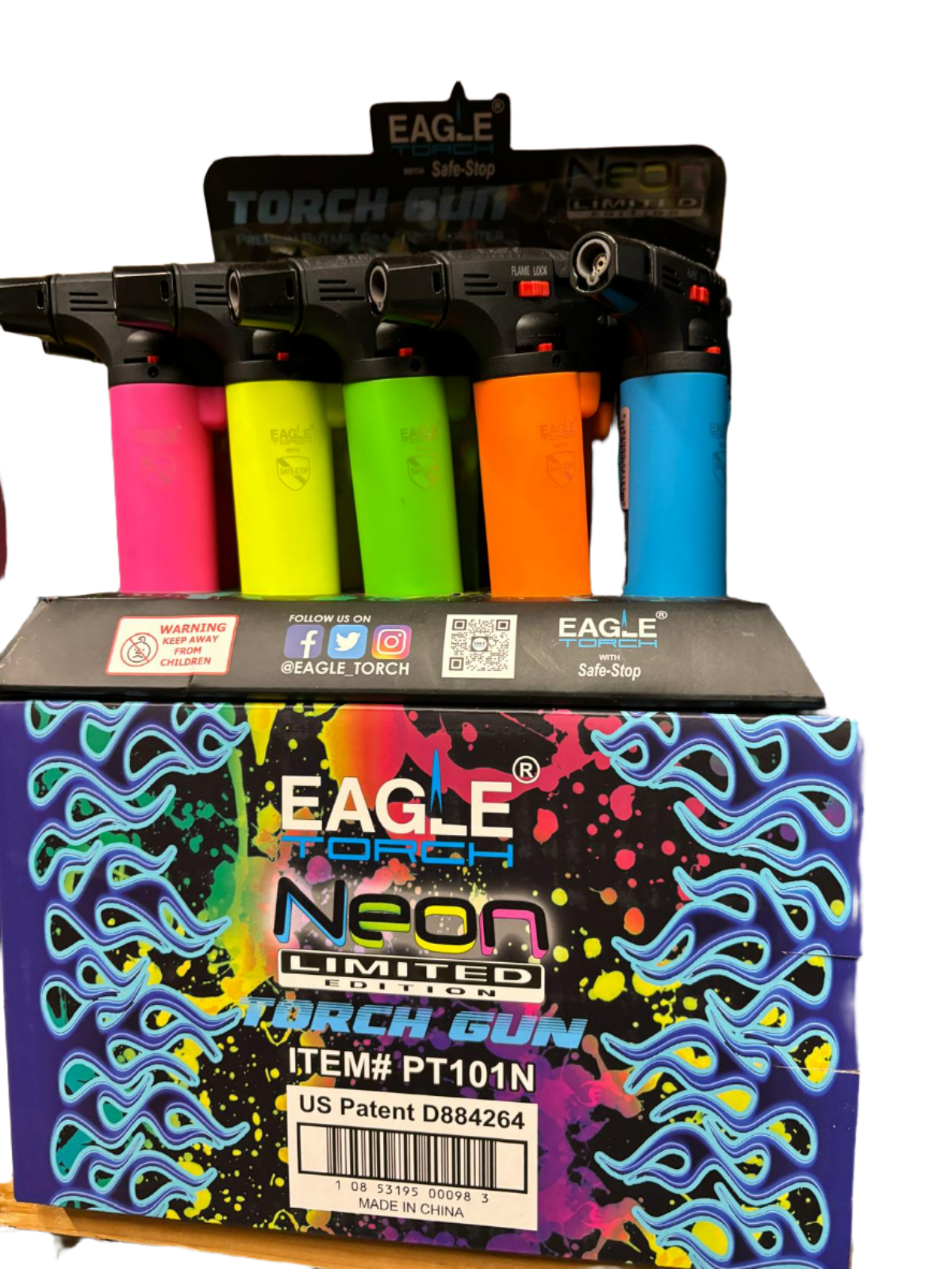 Eagle Torch Neon Torch Gun - Pack Of 15