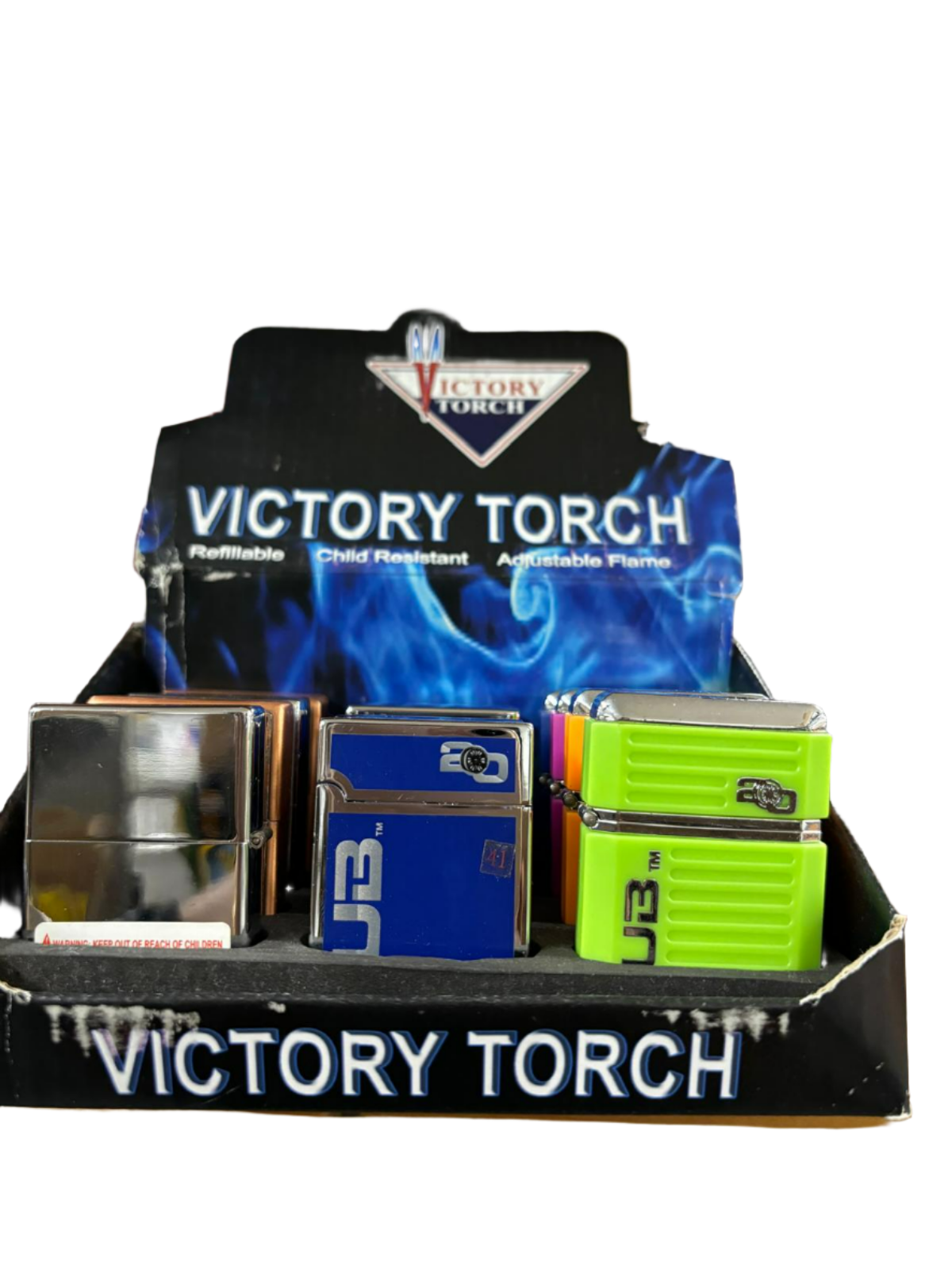 Victory Torch Lighters - 12 Pack